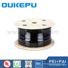Colombia market awg8 enameled copper square wire for transformer